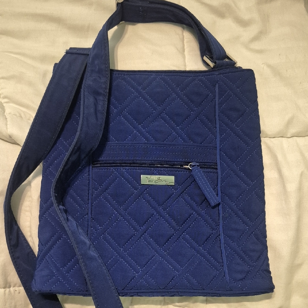Vera Bradley Royal Blue Quilted Crossbody Bag